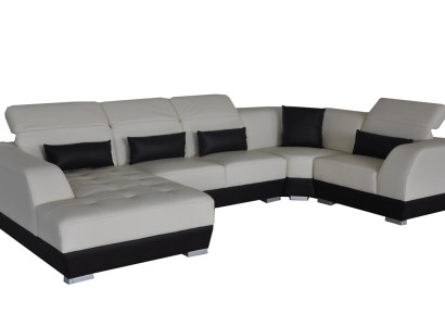 Luxury U-shape Living landscape Couch Sofa Furniture Upholstery Seat Suite Corner Couches
