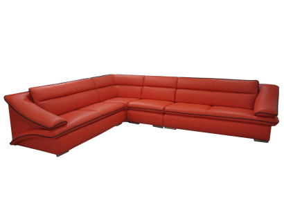 Design Leather Upholstery Seat Corner Leather Corner Landscape Room new Sofa