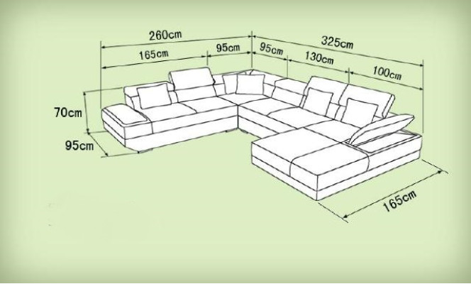 Leather sofa Sofa with USB Upholstery Corner Suite Living landscape XXL Big Corner sofa 2719D