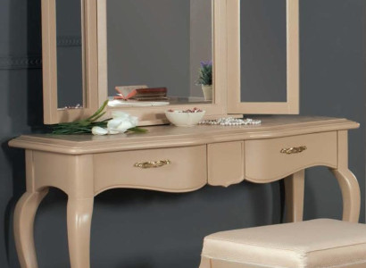 Dressing table with Mirror Bedroom Furniture Design Bedside table Stool 2pcs. new