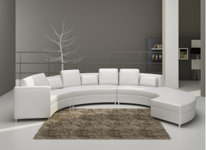 Leather sofa Couch Living landscape Corner sofa Corner Suite Design Modern Sofa A1102