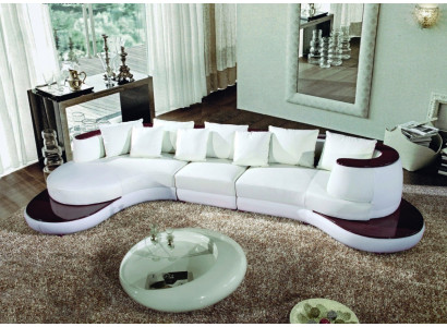 Round Sofa Couch Round Upholstery Couches Suite Corner sofa Seat Corner Round new