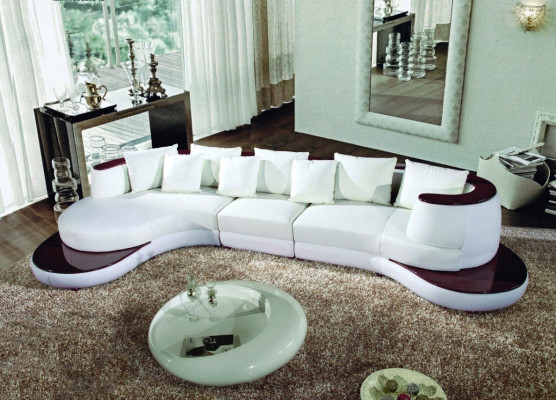Round sofa with USB Sofa Couch Round Upholstery Couches Suite Corner sofa Seat Round new