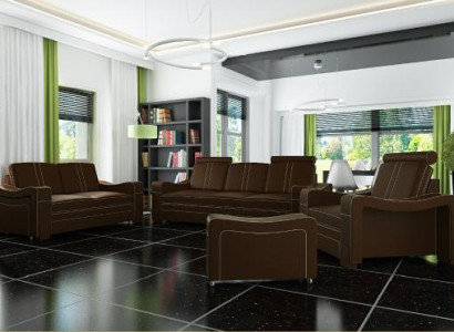LEATHER SOFA made-to-measure SOFA SOF 3+2+1 USB COUCH Suite UPHOLSTERY SET new