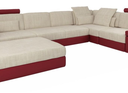 Living landscape U-shape Corner Sofa Upholstery Couch Corner Leather Sofa Couches Furniture new