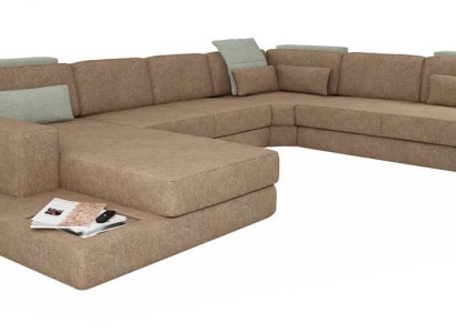 U-shape Upholstery Couches Textile Design Couch Corner sofa Living landscape Sofa new