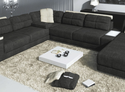 Designer U-shape Corner sofa XXL Living landscape Sofa Couch Upholstery Sofa Corner new