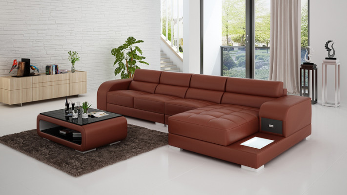 Leather sofa sofa couch living landscape corner modern corner sofa design suite