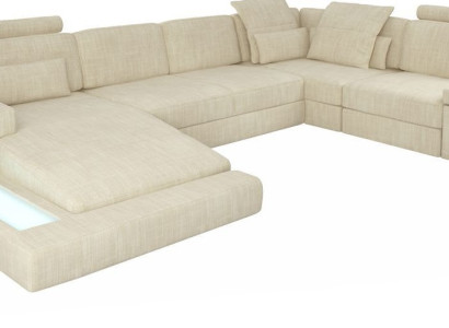 Corner sofa Corner Upholstery Living landscape Couch Sofa Corners U-shape new Furniture