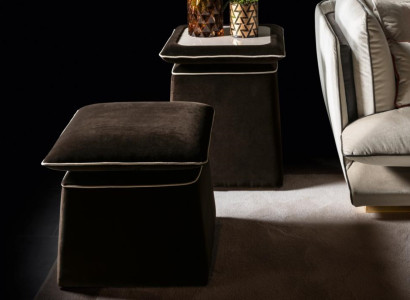 Stool Footstool Ottoman Stool Pouf Living room Designer arredoclassic