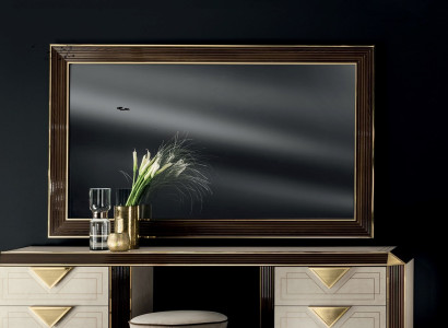 Design Mirror Wall mirror Modern 110x190 Furniture Wood Frame arredoclassic new