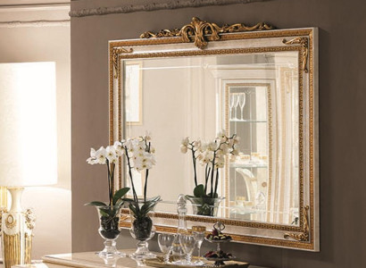 Wall mirror Wood Frame Golden Mirror Hanging mirror Wall mirror Living room new