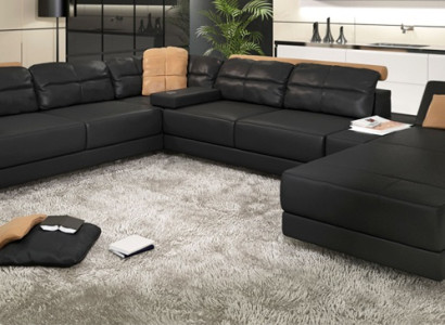 Modern Sofas Living landscape Corner sofa Fabric U-shape Couch Design Upholstery Textile Corner