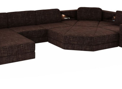 Design Corner sofa U-shape Bed function Couch Textile Sofas Sofa bed Leather Fabric new