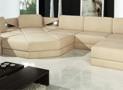 Corner sofa Upholstery Seat Fabric Couch Sofas Couches U-shape Living landscape Furniture new