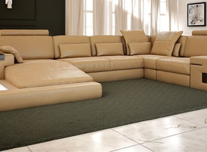 Design Upholstery Modern Leather Bed function new Fabric Corner sofa U-shape Sofa Couch