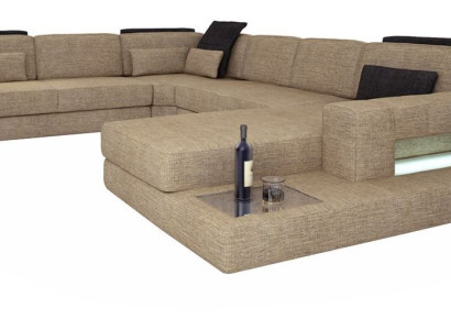 Living landscape Corner sofa Sofa Couch Sofa U-shape Velvet fabric Seat Designer new