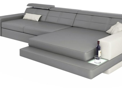 XXL Couch Corner sofa Leather Living landscape Sofa Design Modern Sofa L-shape