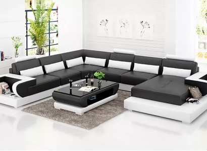 Corner suite Corner sofa Sofa Couch Upholstery Sofas new Couches Living landscape Designer