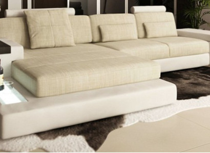 L-shape Bed function Couch Textile leather Sofas Couches Sleep Sofa Design Corner sofa