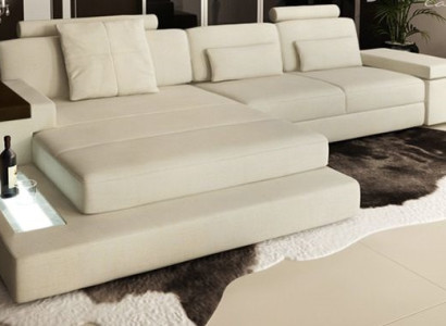 Design Couch Upholstery Textile Leather Corner Fabric Corner sofa L-shape Sofa Couch