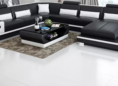 Design Couch Corner sofa Corner suite Sofa Sofas Couches Table 2-piece. Living landscape