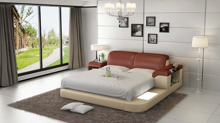 Luxury double multifunction s waterbed waterbed padding 200x200 + USB