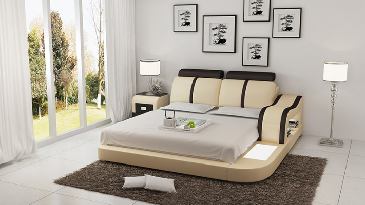 Excellent multifunctional designer double bed for bedroom