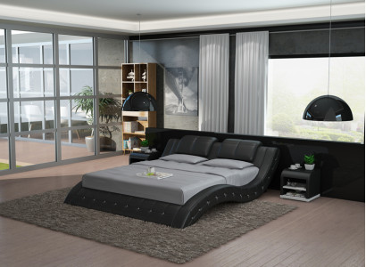 Waterbed Double Bed Beds Complete Leather Bed Upholstered bed Water LB8824B