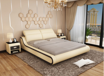 Waterbed Hotel Double bed Beds with USB Complete Leather bed Upholstered bed Water