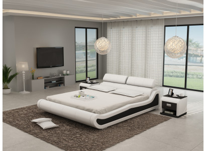 Waterbed Hotel Double bed Beds with USB Complete Leather bed Upholstered bed Water