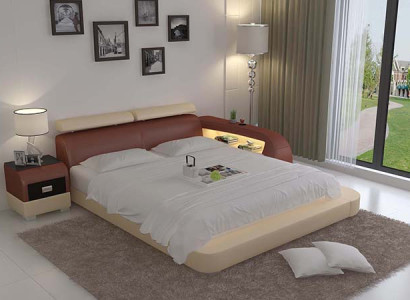 Waterbed Hotel Double Bed Beds Complete Leather Bed Upholstered bed Water LB8801