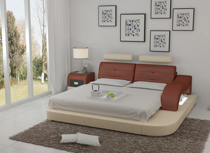Waterbed Hotel Double Bed Beds Complete Leather Bed Upholstered bed Water LB8802