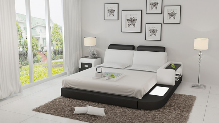 Waterbed Hotel Double Bed Beds Complete Leather Bed Upholstered bed Water LB8804