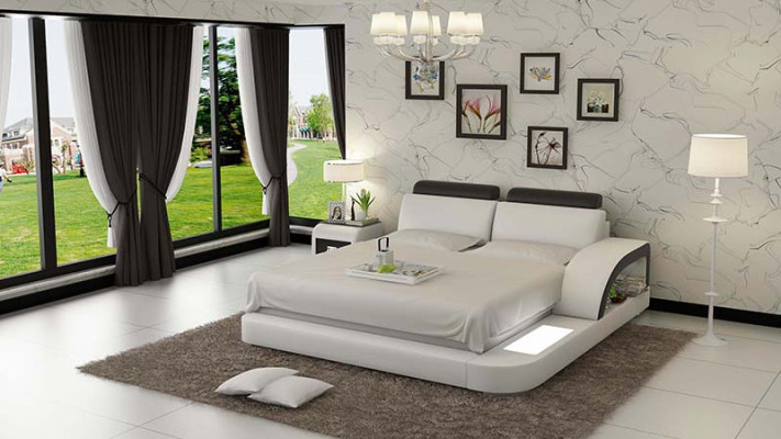 Waterbed Hotel Double Bed Beds Complete Leather Bed Upholstered bed Water LB8808