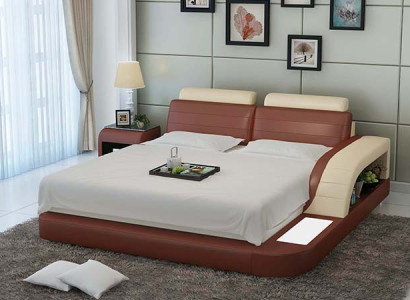Waterbed Hotel Double Bed Beds Complete Leather Bed Upholstered bed Water LB8814
