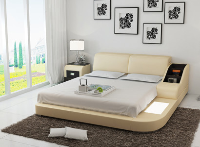 Waterbed Hotel Double Bed Beds Complete Leather Bed Upholstered bed Water LB8815
