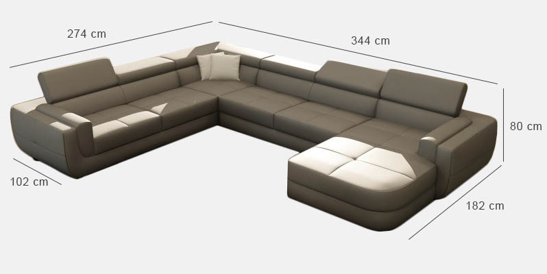 Couch set Modern sofa Seating area Leather Couch Upholstery Corner Living landscape USB