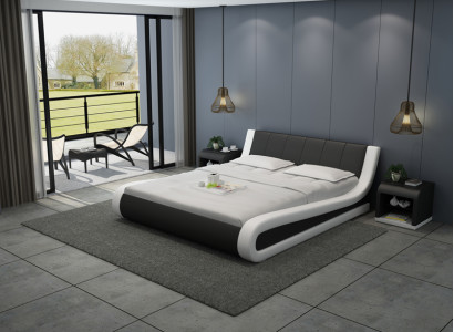 Waterbed Hotel Double bed Beds Complete Leather bed Upholstered bed Water + USB