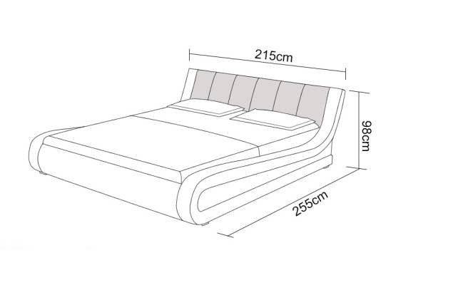 Waterbed Hotel Double Bed Beds Complete Leather Bed Upholstered bed Water LB8829