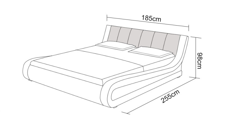 Waterbed Hotel Double Bed Beds Complete Leather Bed Upholstered bed Water LB8829