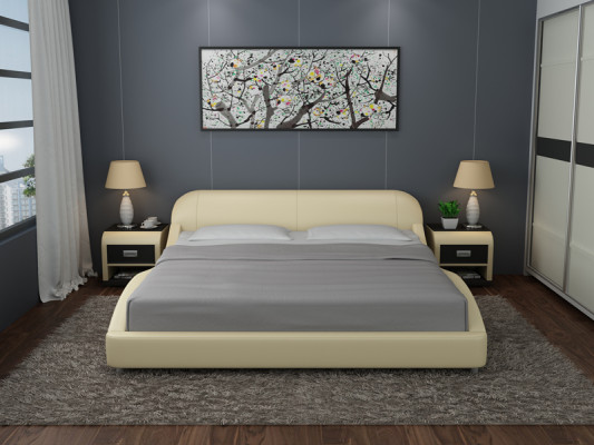 Waterbed Hotel Double Bed Beds Complete Leather Bed Upholstered bed Water LB8822