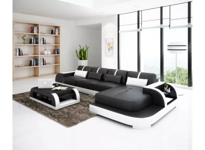 Design Corner sofa Sofa Couch Upholstery Sofa Corner suite Corner sofa seating sets 2 pieces.