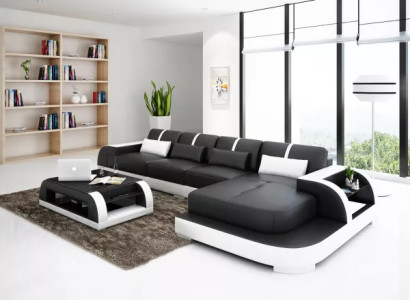 Design Corner sofa Sofa Couch Upholstery Sofa Corner suite Corner sofa seating sets 2 pieces.