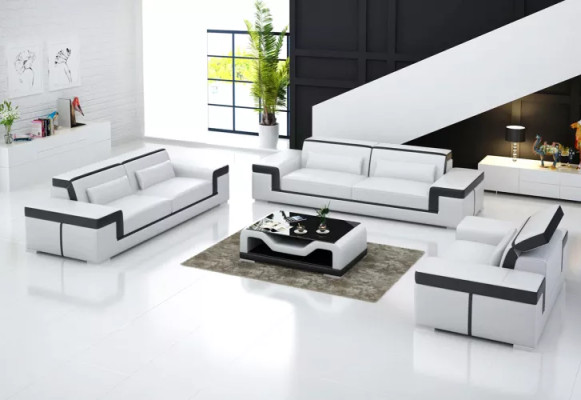 Design Sofa set 321 Seater Set Design Sofa Upholstery Couches Couch Luxury new