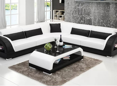 Leather couch Living room Sofa Upholstery Corner sofa Design Couches Sofas Leather suite