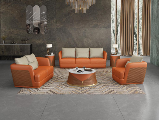 Upholstery exclusive Designer Furniture 32 Seater Couch Suite 2pcs. Living landscape