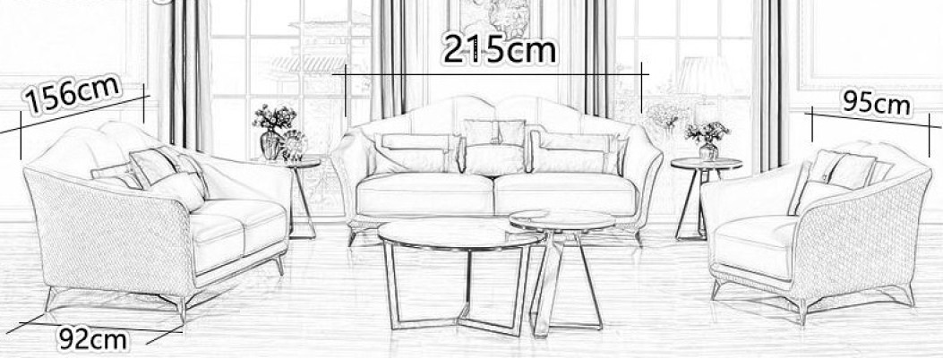 Chesterfield Sofa set Upholstery Seat Sets 2pcs. Set 3+2 Seater new