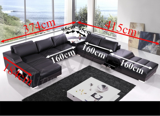 Designer-Comfort U-shape Corner sofa with excellent upholstery