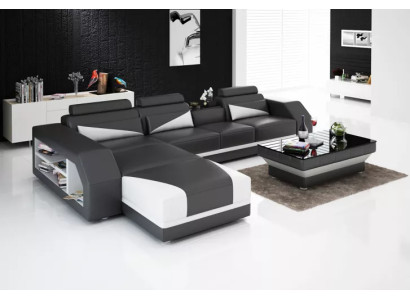 Corner sofa Upholstery Designer sofa Modern sofa Leather sofa Corner sofa L-shape
